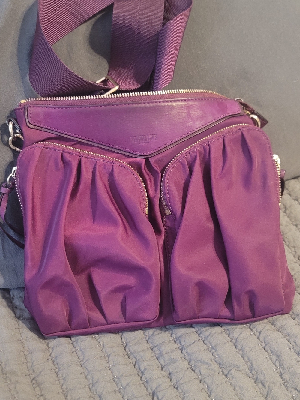 Beautiful MZ Wallace Thompson Bag In Elderberry